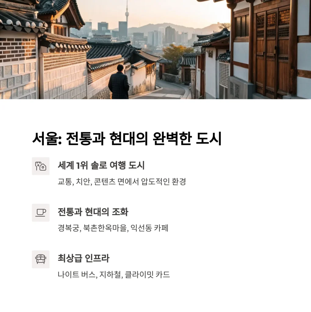 서울: 전통과 현대의 완벽한 도시