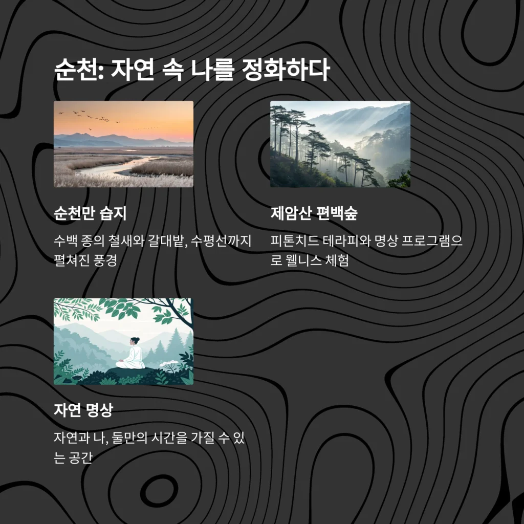 순천: 자연 속 나를 정화하다